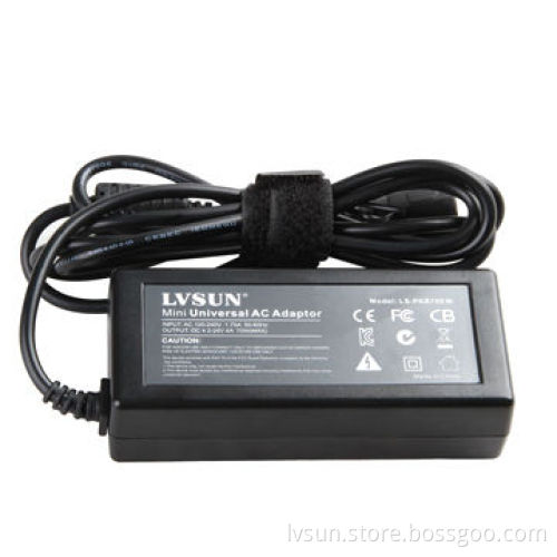 Laptop AC/DC Adapter with 54W, 16V, 3.36A Output and 100 to 240V Input